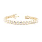 Bezel Set Tennis Bracelet