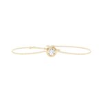 Dual Wall Bezel Set Everyday Bracelet