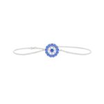 Evil Eye Round Shape Delicate Chain Bracelet